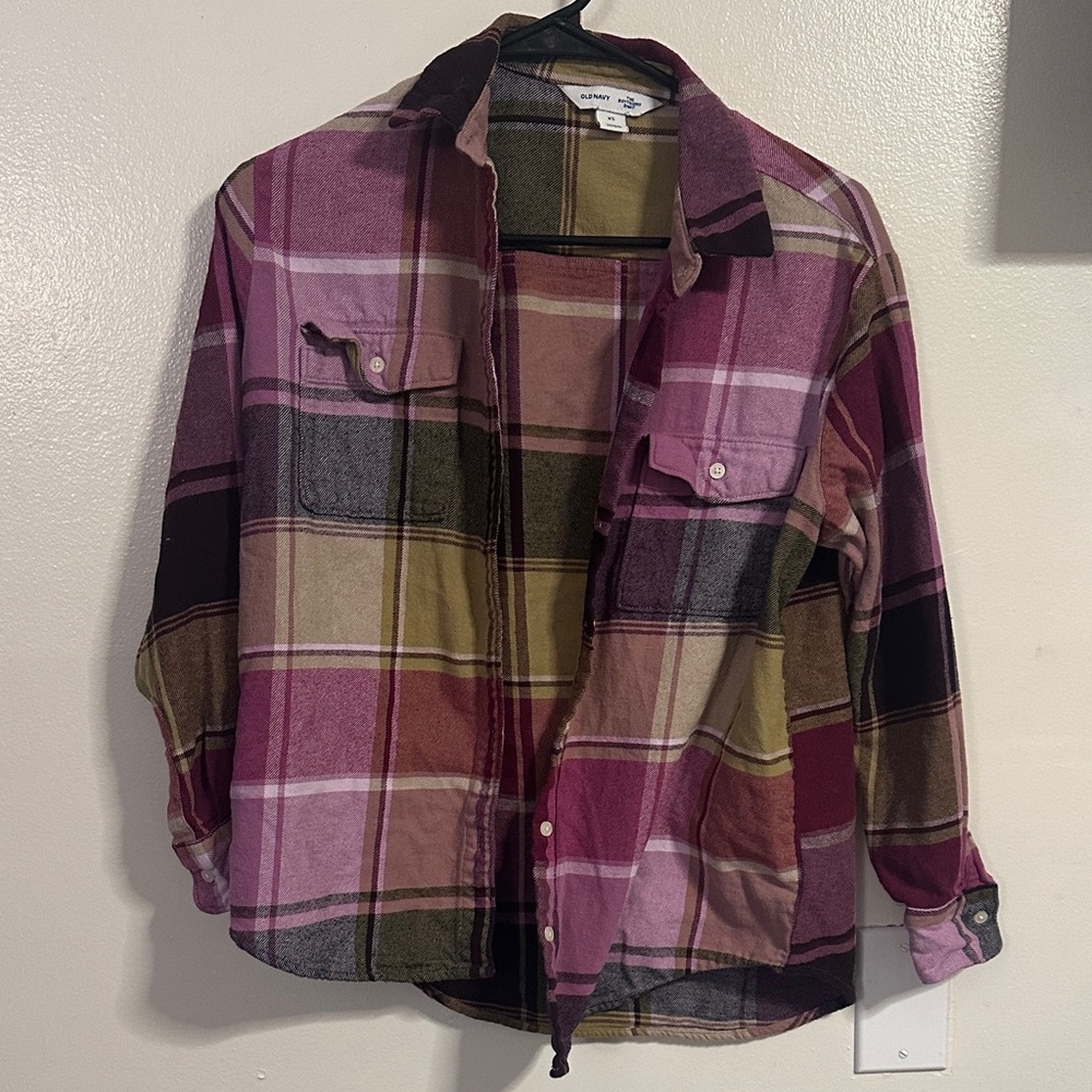 Old navy flannel Xs